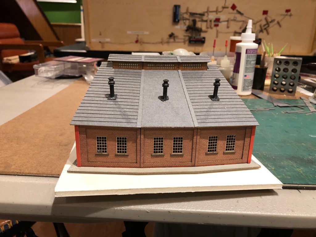 Pennsylvania Railroad Stall Round House Laser Cut Kit Cmr Products