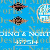 Reading & Northern Caboose Decal Set