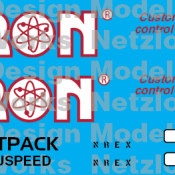 NREX Cattron Demo Unit #638 Decal Set