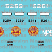 Norfolk & Portsmouth Belt Line Patch Out Set