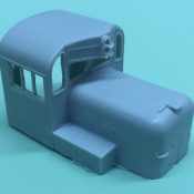 HO Scale RS3 Chop Nose Cab Section