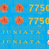 Juniata Terminal Railroad GP38 Decal Set