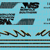 Norfolk Southern SD70ACC #1800 Decal Set