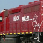 Helm Environmental Services Demo Locomotive Decal Set