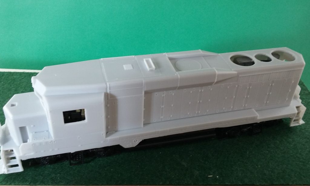 HO Scale CNW EMD GP30 Non Dynamic Locomotive Shell | CMR Products