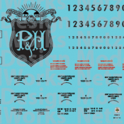 Parrish & Heimbecker Covered Hopper Decals (PHLX)