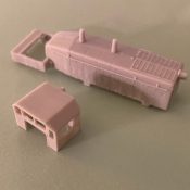 N Scale ICG SW14 Rebuild Locomotive Shell