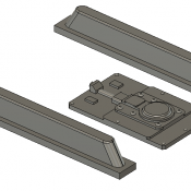 Dual Track PTC Covered Antenna Unit Detail Part