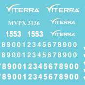 Viterra Locomotive Decal Set