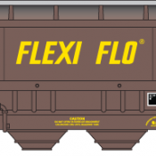 Oil Creek and Titusville Flexi-Flo Covered Hopper