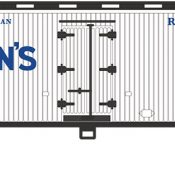 40′ Reefer – Dairyman’s League Decal Set