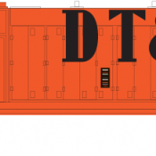 Detroit Toledo & Ironton (DTI) 2nd Gen EMD Locomotive