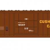 Conrail X58 Box Car PRR Patch Out 2 Decal Set