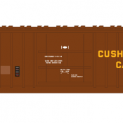 Conrail X58 Box Car PRR Patch Out 3 Decal Set