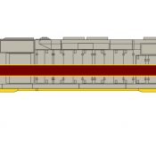 Conrail EL Patch Out Decal Set