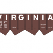 Virginian H21a Hopper Decal Set