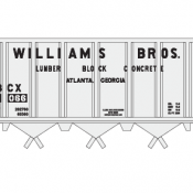 Williams Bros Ortner Hopper Decal Set