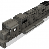 N Scale Alco C430 Locomotive Shell