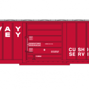 Lake Erie Franklin & Clarion ex Rahway Valley Box Car Decal Set