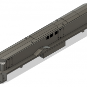 N Scale Conrail rebuild MT6 Slug and Frame (RSD15)