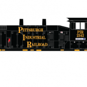 Pittsburgh Industrial Railroad SW1500 Decal Set