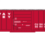 Rahway Valley Single Door Box Car Decal Set