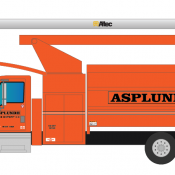 Asplundh Tree Trimming Vehicle Decals