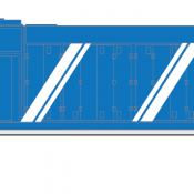 CIT Group GP38s CITX CEFX CBFX Decals