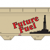 Frills Corners & Fryburg Railroad Covered Hopper 2 Bay ACF – Future Fuel