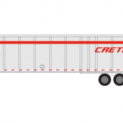 Semi-Trailer Crete Decals