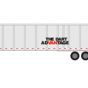 Semi-Trailer Dart Advantage Decals