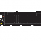 Horizon Rail Service CVSR Lease Locomotive Decals