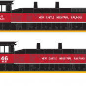 New Castle Industrial Switchers Decal Set