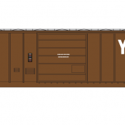 Youngstown Southern Brown Box Car Decals