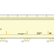 James Valley Grain Covered Hopper Decals