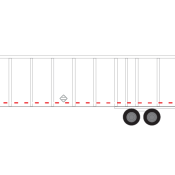 Springfield Modern 53ft Semi Trailer Decals