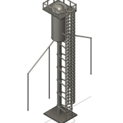 N Scale – Sand Tower 2 Track