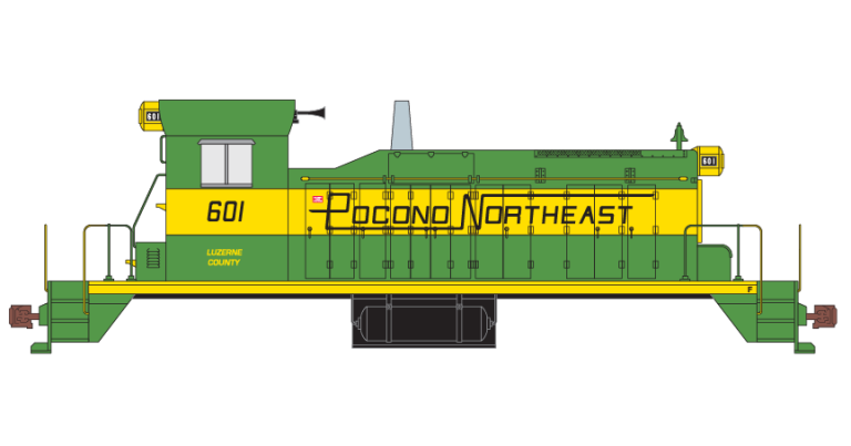 Pocono Northeast Railroad SW1 Decals | CMR Products