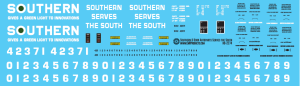 ND-2274_Southern_8_Door_Auto_Parts_Serves_the_South_Decal