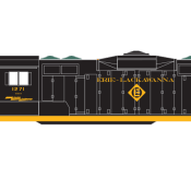 Erie Lackawanna GP7/GP9 Ex Erie Patchout 2 Decals