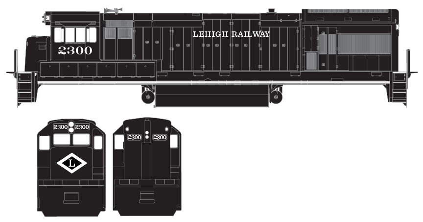 ND-2417_Lehigh_Railway_Locomotive_U23b_Layout