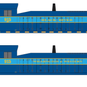 Black River & Western – Wilmington & Western SW-900 Decals