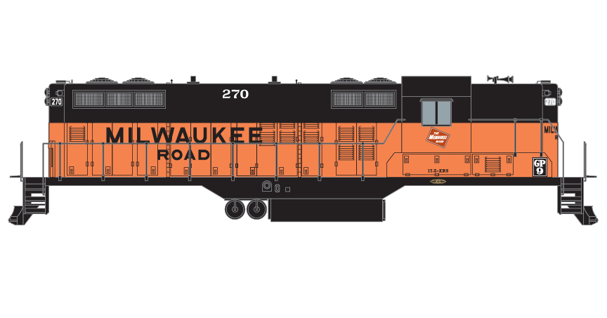 ND-2465_Milwaukee_Road_-_EMD_GP-9_Locomotive_-_With_Lettering_Layout