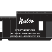 Nalco Spray Services Weed Sprayer Decals