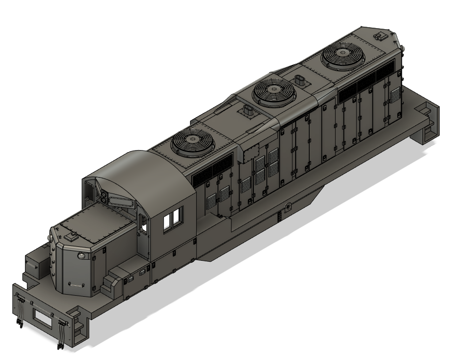 725-6050 N Scale - EMD GP10 Phase 3 with DB Locomotive Shell