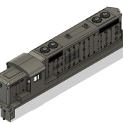 AS-16m “Buffalo” High Hood No DB Locomotive Shell