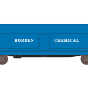 Borden Chemical Blue Tank Car Decals