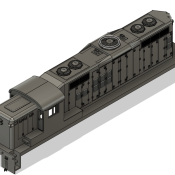 AS-16m “Buffalo” High Hood with DB Locomotive Shell