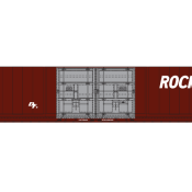 Rock Island Soft Touch 4 Silver Door Auto Parts Decals