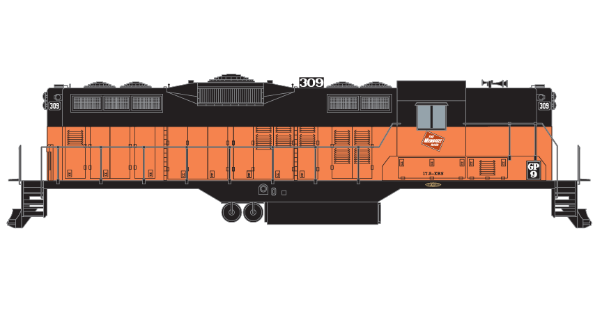 ND-2466_Milwaukee_Road_GP-9_Without_Lettering_Layout